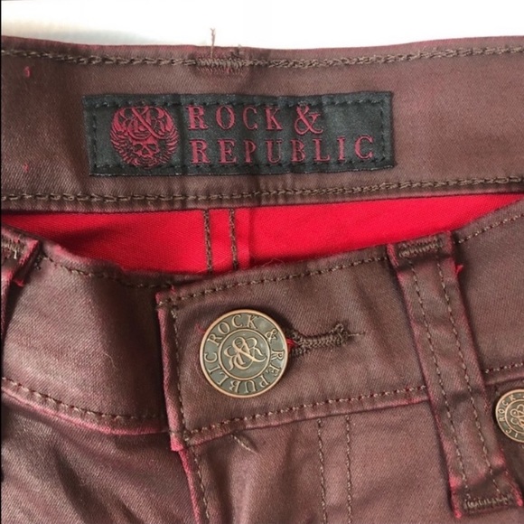 Rock & Republic Waxed Women’s Jean - Picture 2 of 4